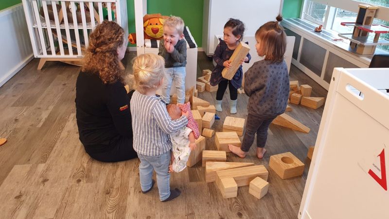 Maak de groep klein